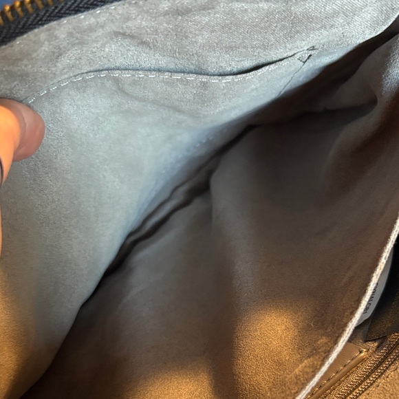 Vince Camuto Black leather Woven Shoulder Bag - Picture 8 of 12